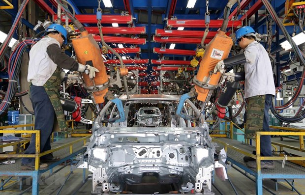 US automaker Ford's production in Vietnam. (Photo: VNA)