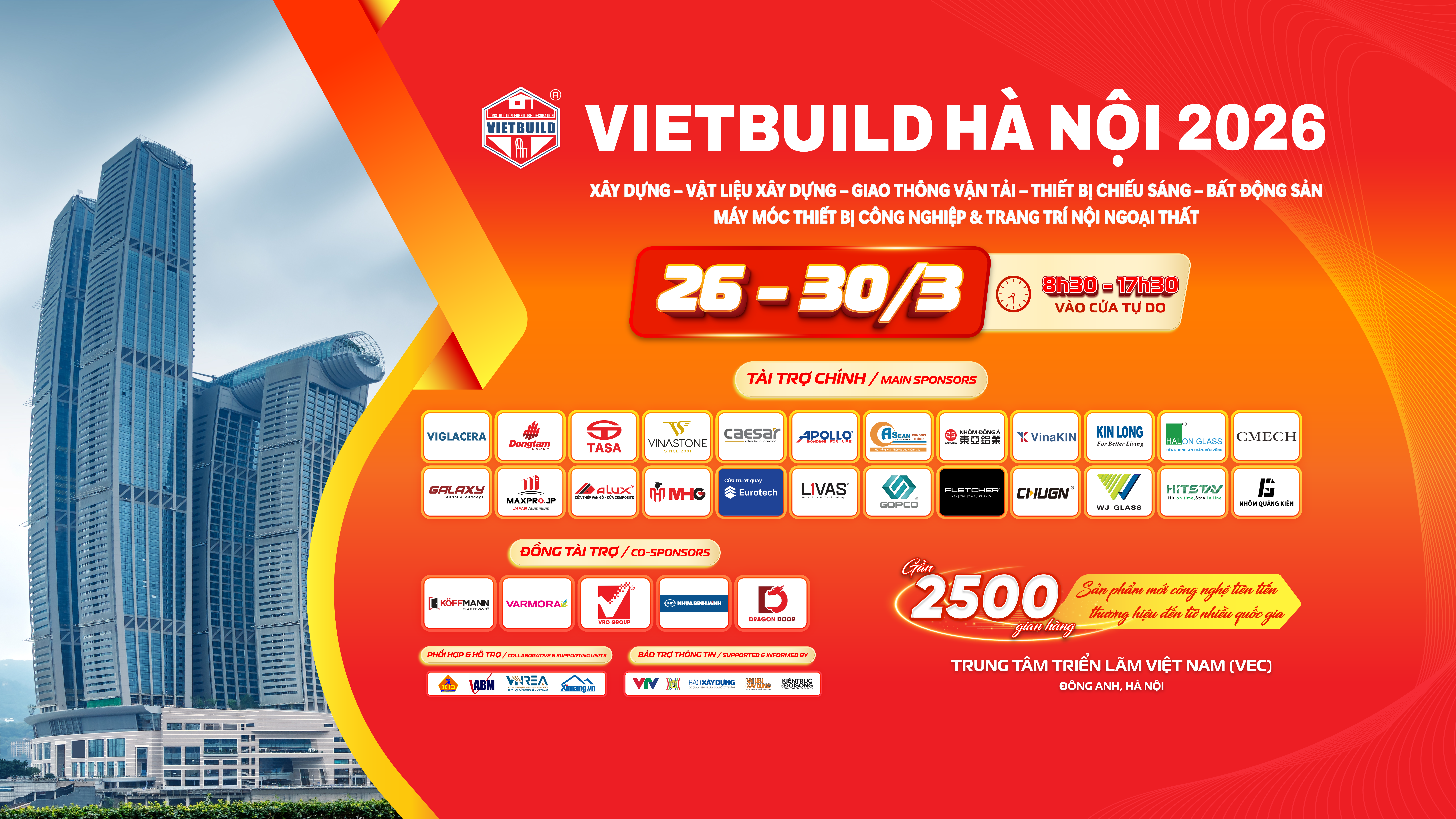 Vietbuild Hà Nội 2026 - Lần 1 | KV
